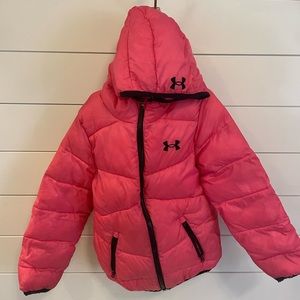 Under Armour girls puffer jacket.